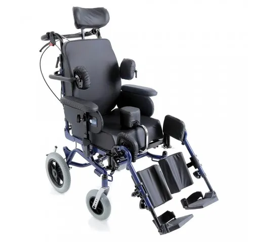 Carucior cu rotile multipozabil, cu actionare manuala, metal vopsit - CP900-1