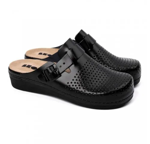 12-Saboti-medicali--de-dama--din-piele--cu-bareta-si-brant-detasabil--Leon-5001--negru