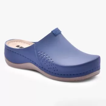 Saboti medicali Leon 930 Bakkar, de dama, din piele, bleumarin mat-1