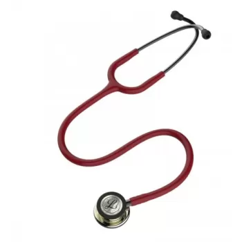 Stetoscop 3M™ Littmann® Classic III, Rosu Burgundia, capsula sampanie (Burgundy/Champagne)-1
