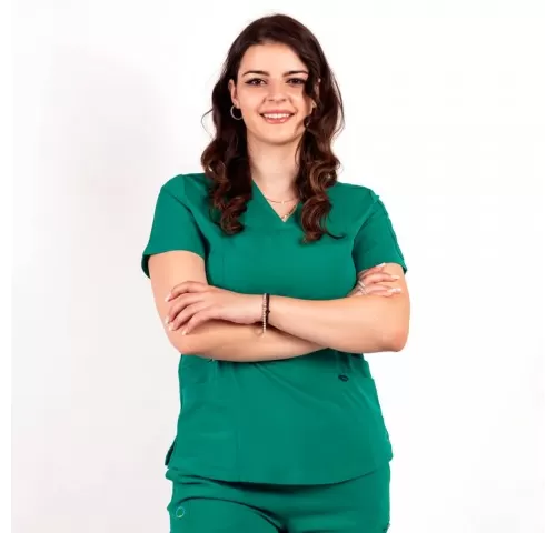 9-Bluza-medicala-Lotus-Flex--stretch--turcoaz-teal--TS-NP7