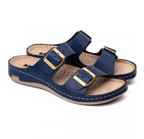 16-Saboti-dama-Leon-955--de-vara--din-piele--bleumarin