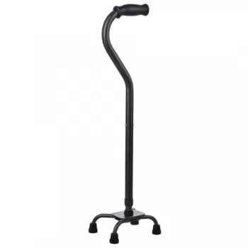 Baston tetrapod cu maner curb pentru persoane supraponderale - RH720-1