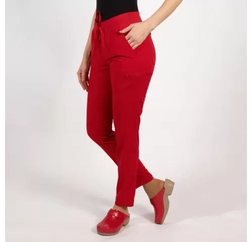 8-Pantaloni-medicali-Lotus-Flex--stretch--cu-snur--rosu--TS-SP3