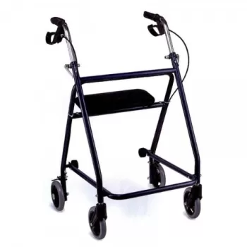 Rolator pliabil cu 4 roti, frana si scaun - FS9621-1