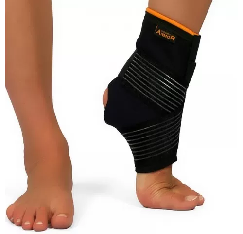 Orteza glezna, cu inchidere velcro si fermoar - Armor ARA2400A-1