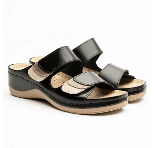 2-Saboti-dama--de-vara--din-piele--Leon-904--negru