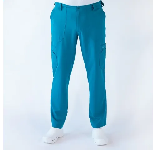 6-Pantaloni-medicali-Lotus-Flex--stretch--pentru-barbati--turcoaz-inchis--TRS-KH2