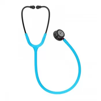 Stetoscop 3M™ Littmann® Classic III, Turcoaz/roz, capsula fumurie (Turquoise/Pink/Smoke)-1