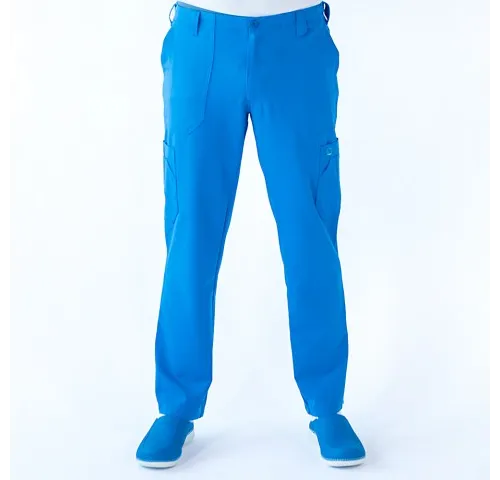 18-Pantaloni-medicali-Lotus-Flex--stretch--pentru-barbati--albastru-royal--TRS-KH2