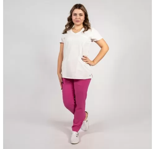 4-Costum-medical-Lotus-Flex--stretch--alb-fucsia-orhidee--TRS-NP13-TS-SP3