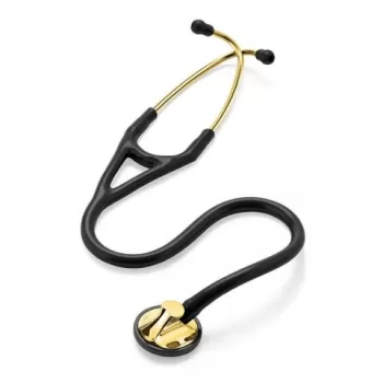 Stetoscop 3M™ Littmann® Master Cardiology™, Negru, capsula alama (Black/Brass)-1