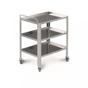 Carucior rastel din inox pentru instrumentar - MO245-1