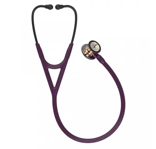 8-Stetoscop-3M™-Littmann®-Cardiology-IV--Violet-negru--capsula-curcubeu--Plum-Violet-Black-High-Polish-Rainbow-