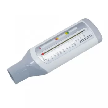 Spirometru portabil, cu indicator de culoare, pentru adulti - Rossmax PF120A-1
