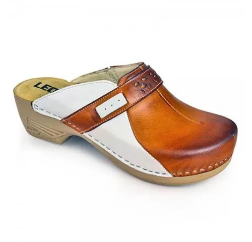 24-Saboti-ortopedici-dama--din-piele--maro-si-alb--Leon-PU154