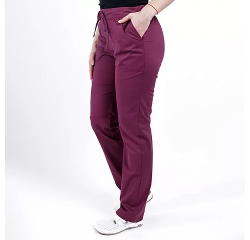 12-Pantaloni-medicali-Lotus-Flex--stretch--cu-elastic-si-snur--wine--CVC-SP2