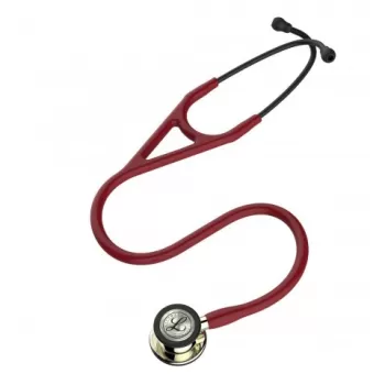 Stetoscop 3M™ Littmann® Cardiology IV, Rosu Burgundia, capsula sampanie (Burgundy/Champagne)-1