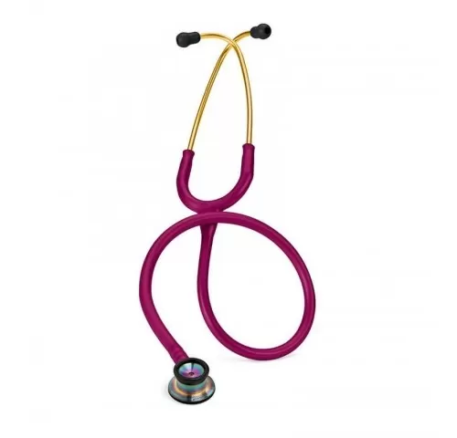 4-Stetoscop-3M™-Littmann®-Classic-II-Infant--Roz-inchis--capsula-curcubeu--Rasperry-Rainbow-